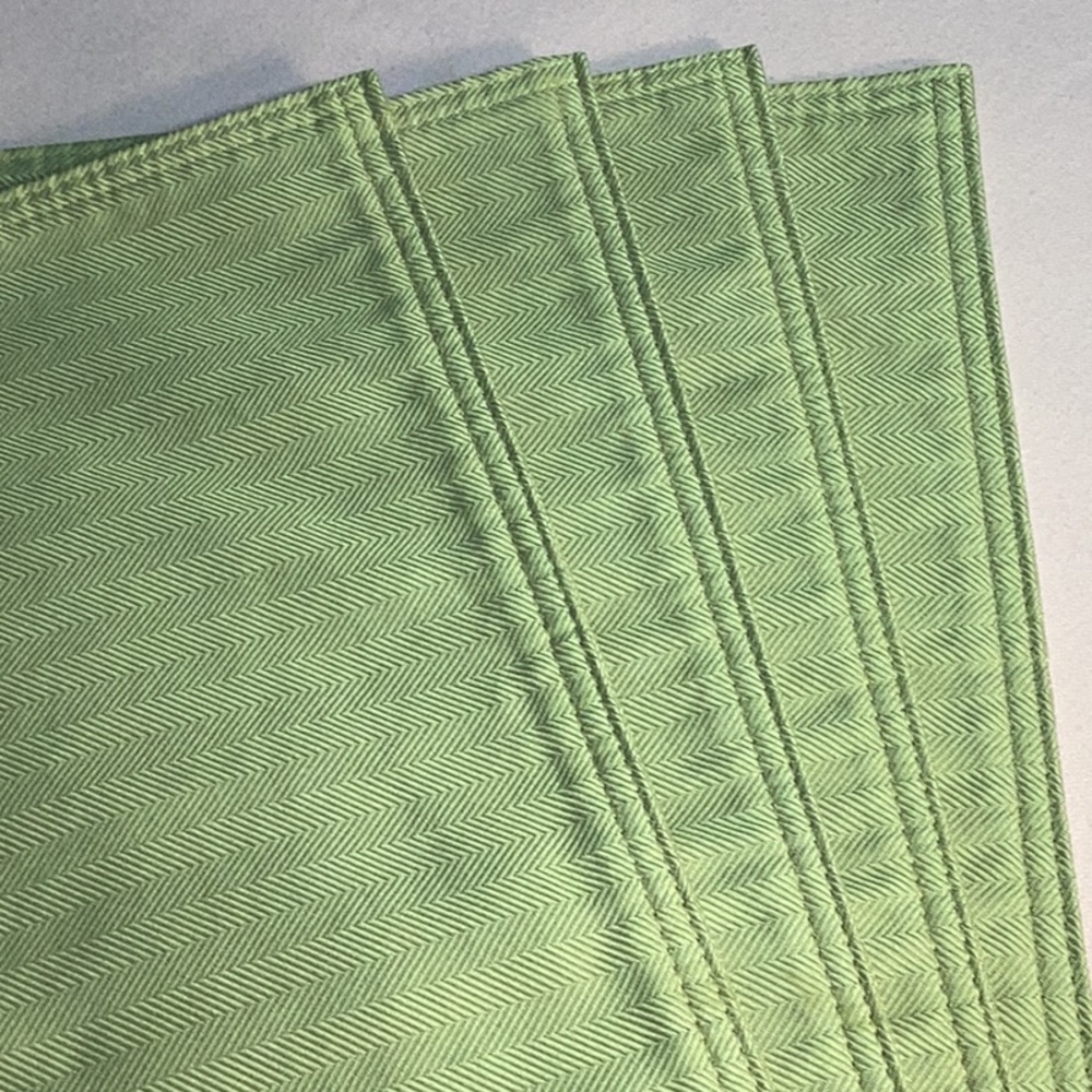 4 Piece Golden Striped Placemats